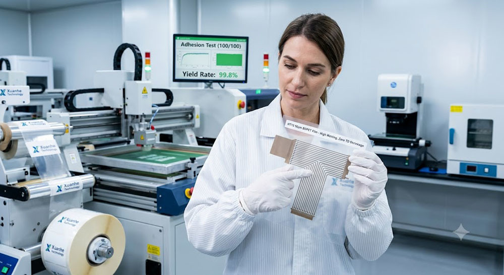 Últimos blogs de la empresa sobre Por qué los fabricantes de FPC eligen la película BOPET de 50μm para circuitos impresos