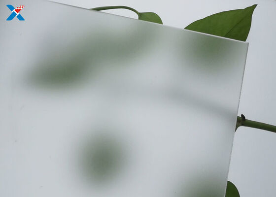 comprar La hoja de acrílico helada claro cortó a la medida el lucita PMMA Matte Panels de 3m m online manufacture