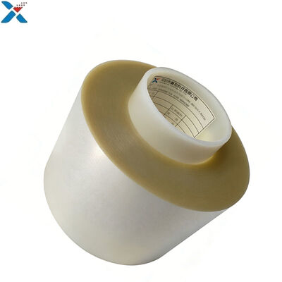 comprar Rollo de película PET transparente con alta transparencia óptica, excelente estabilidad dimensional y superficie tratada con corona para uso industrial Fabricación en línea