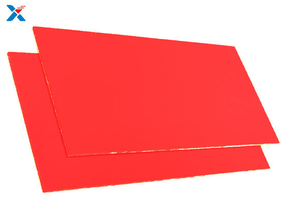 comprar OEM 1mm Extrusionado de Acrílico de la hoja de color rojo personalizado online manufacture