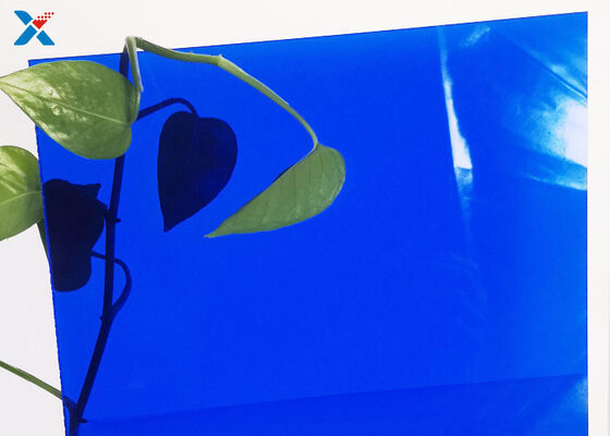 comprar Hoja de acrílico grande y gruesa azul con alta dureza superficial para diseños de lujo Fabricación en línea