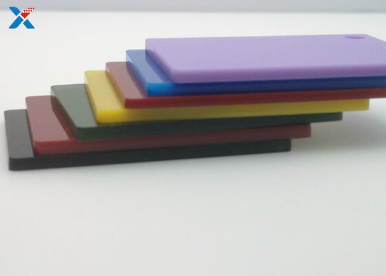 el tablero de acrílico 1220*1830m m de encargo de la hoja de 2440x1220m m cortó a la medida