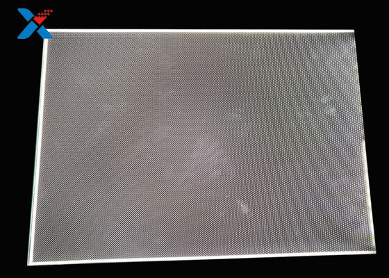 El laser de acrílico del panel de la guía ligera del molde claro del plexiglás puntea la impresión ULTRAVIOLETA