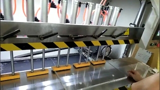 Proceso de lámina acrílica